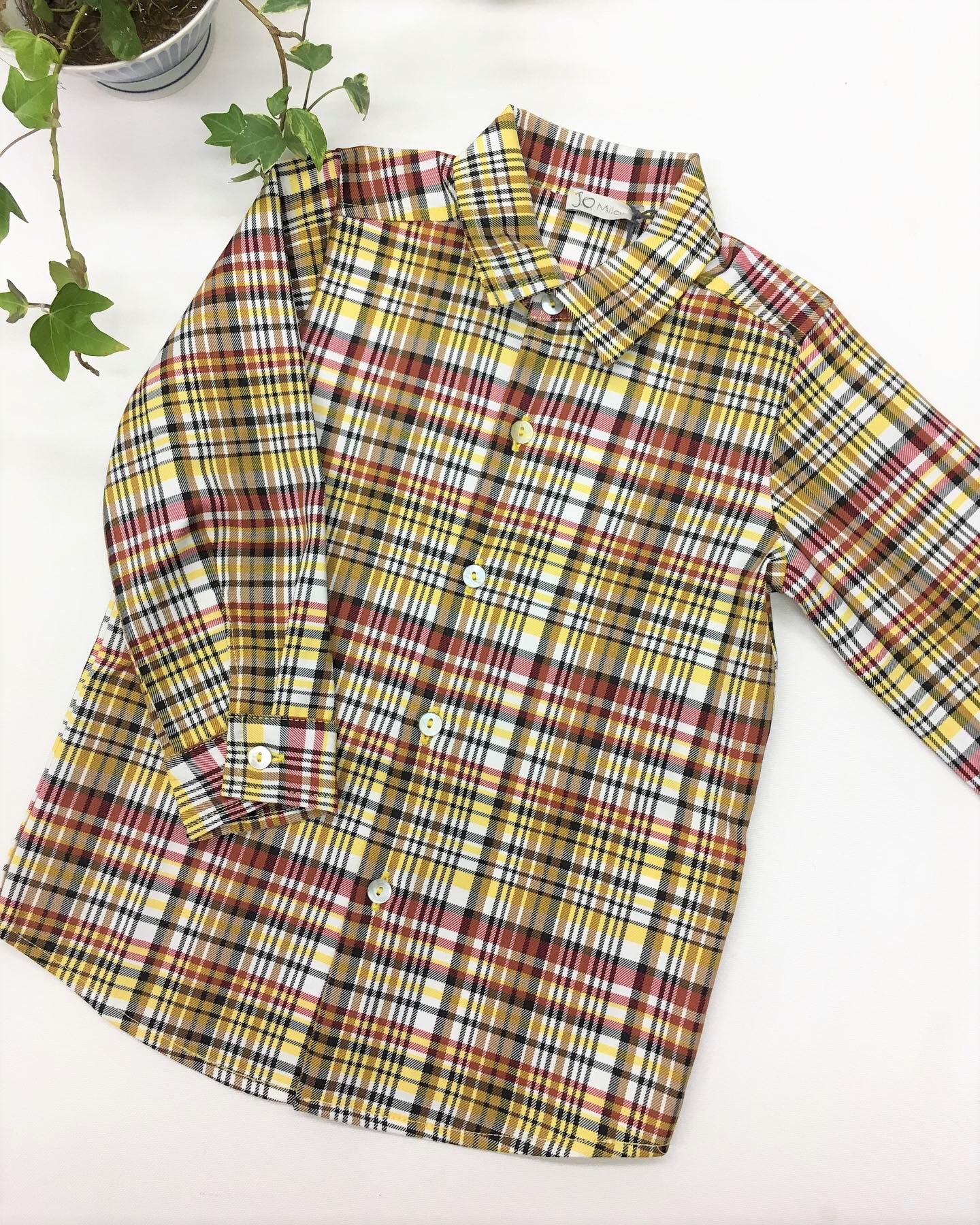 001376 20%OFF*チェックシャツ 24M~6才